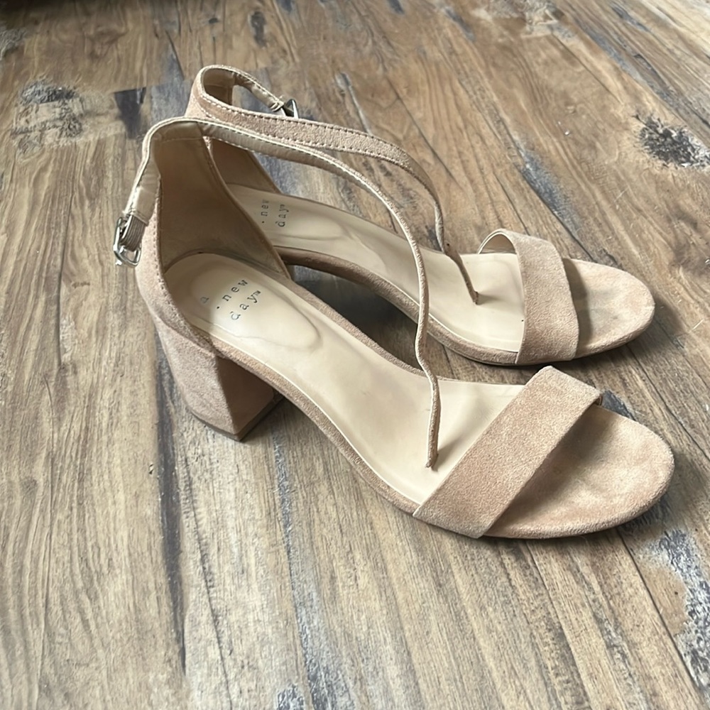 A New Day Camel Suede Dress Shoes